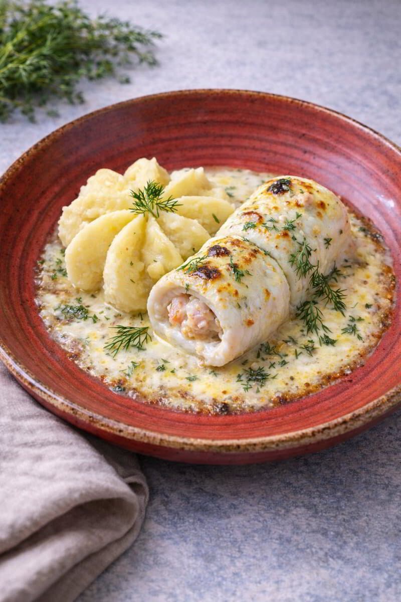Fiskrätt från kolgrillen