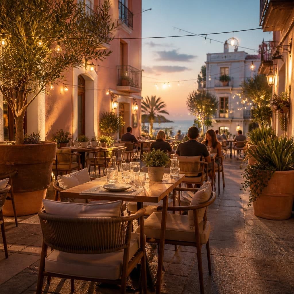 Sitta ute i Torrevieja: varför vår uteservering passar både till lunch och kväll