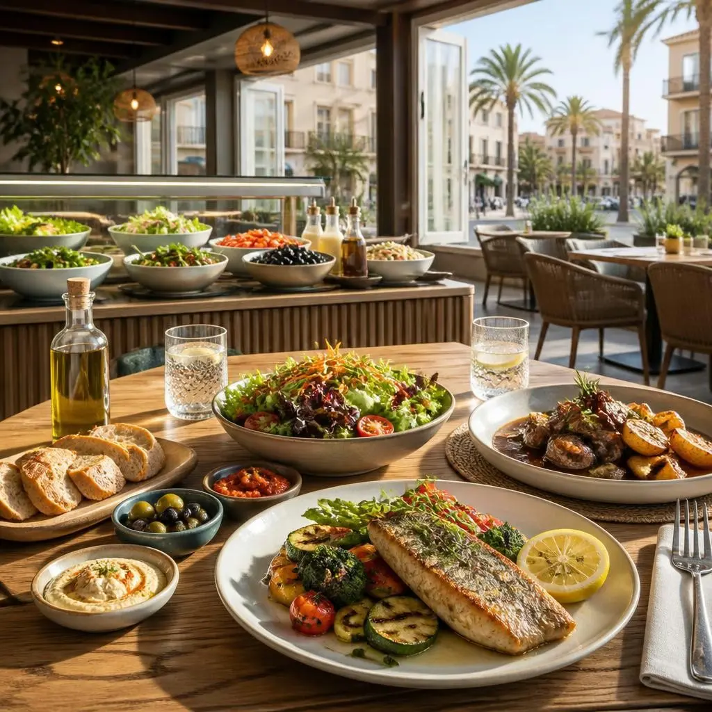 Lunch i Torrevieja: Vad ingår i dagens meny hos Senap & Ketchup?