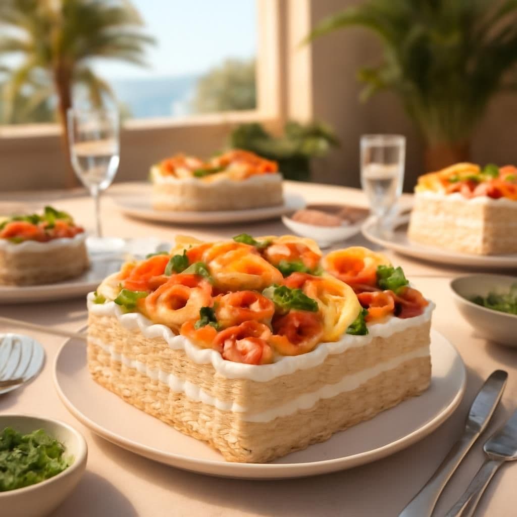 Smörgåstårta i Torrevieja, beställ till kalas och fest hos Senap & Ketchup